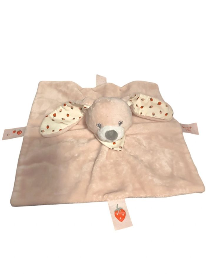 Doudou lapin 🐰 fraise 🍓 Monoprix Bout'chou
