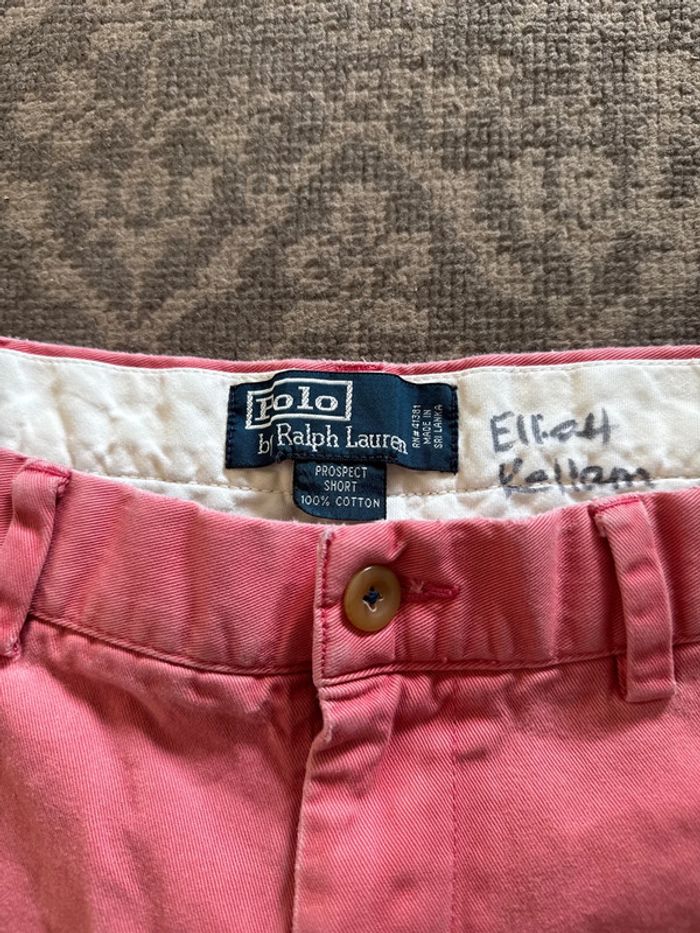 Short homme Ralph Lauren – rose – Taille 46 W36 – Bon état - photo numéro 4