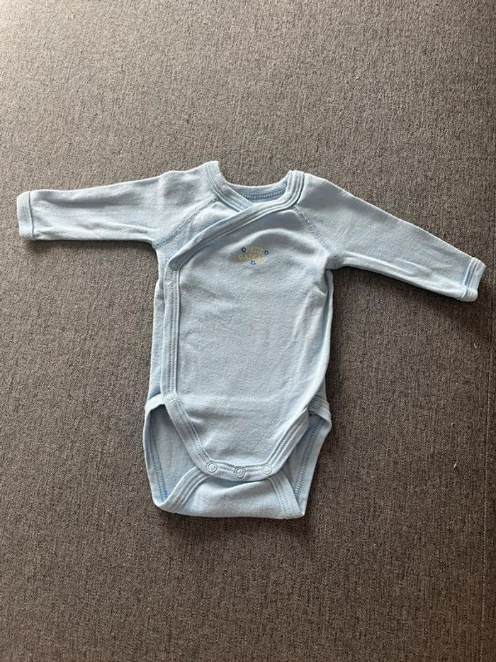 👶 Lot de 6 bodies croisés bébé Naissance/Taille 1 mois (50cm) - photo numéro 4