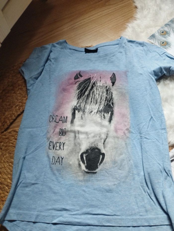 Lot t-shirts chevaux 8/10ans - photo numéro 6