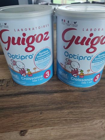 Lait guigoz optipro 3eme age