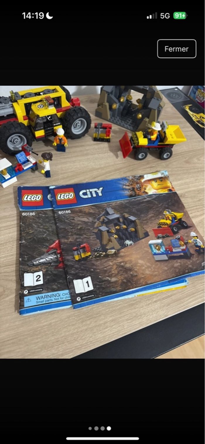 Lego : la foreuse de mines - photo numéro 2