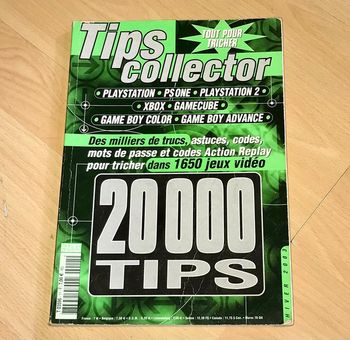 Magazine 20 000 tips PlayStation Nintendo Sega