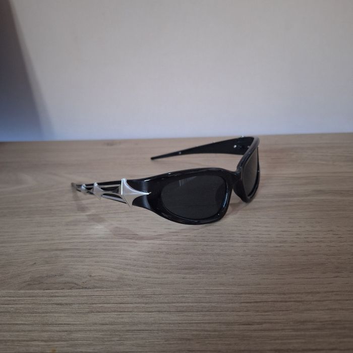 Lunettes de Soleil Étoile Filante - Y2K Vintage 90s-2000s - Unisexe Sunglasses - Verres Teintés