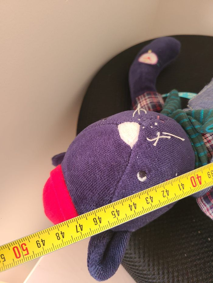 LES BROC & ROLL'S Peluche chat Eddie - photo numéro 4