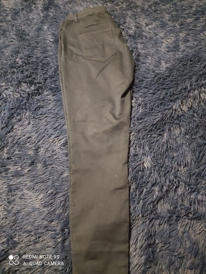 Pantalon  coupe droite marine