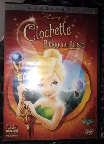 DVD la fée clochette et la pierre de lune Disney