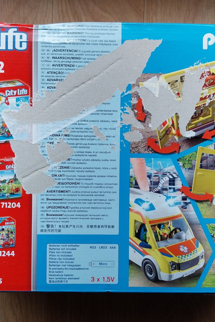 Playmobil City Life 71202 Ambulance avec effets lumineux et sonore neuf scellé - photo numéro 3