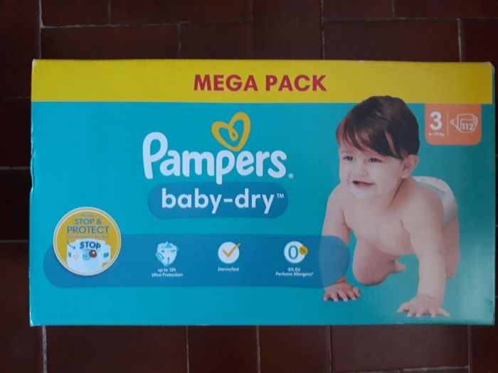 Couches Pampers T3