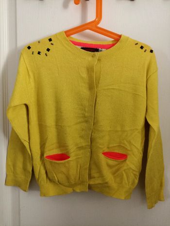 Gilet jaune pétant Catimini 6 ans