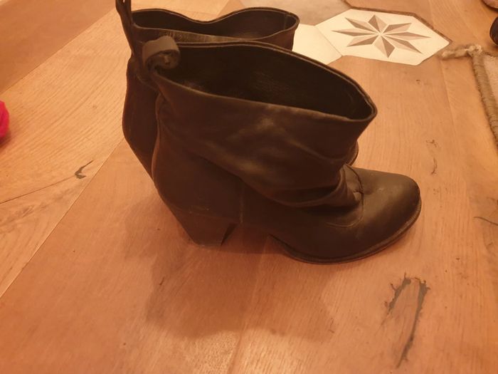 Bottine cuir taille 38 - photo numéro 4