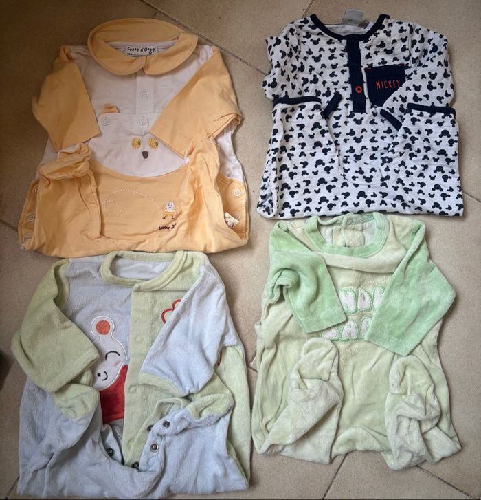 Lot pyjama garçon 1 mois - photo numéro 2