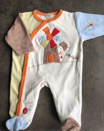 Pyjama bébé « Bébé 9 » 1 mois