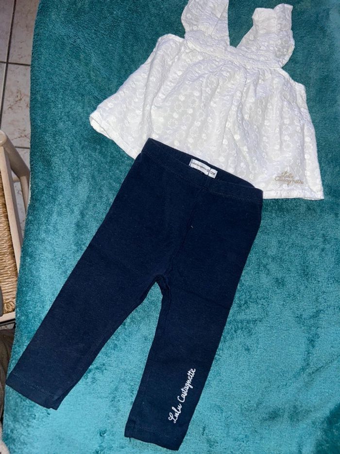 Ensemble lulu castagnette