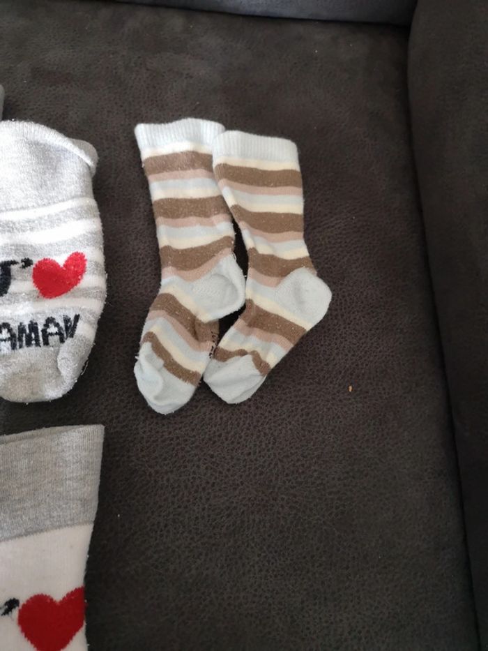5 à paires de chaussettes hautes 18-20 - photo numéro 5
