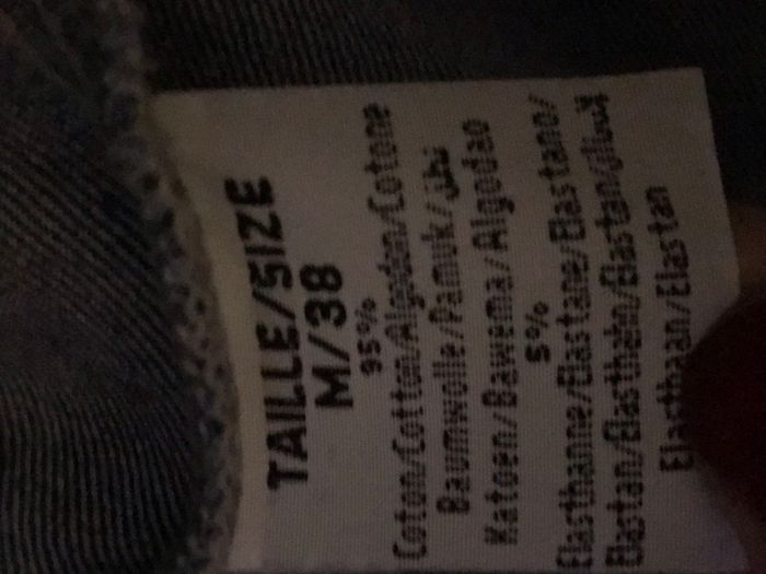 Veste en jean. Taille 38 - photo numéro 8