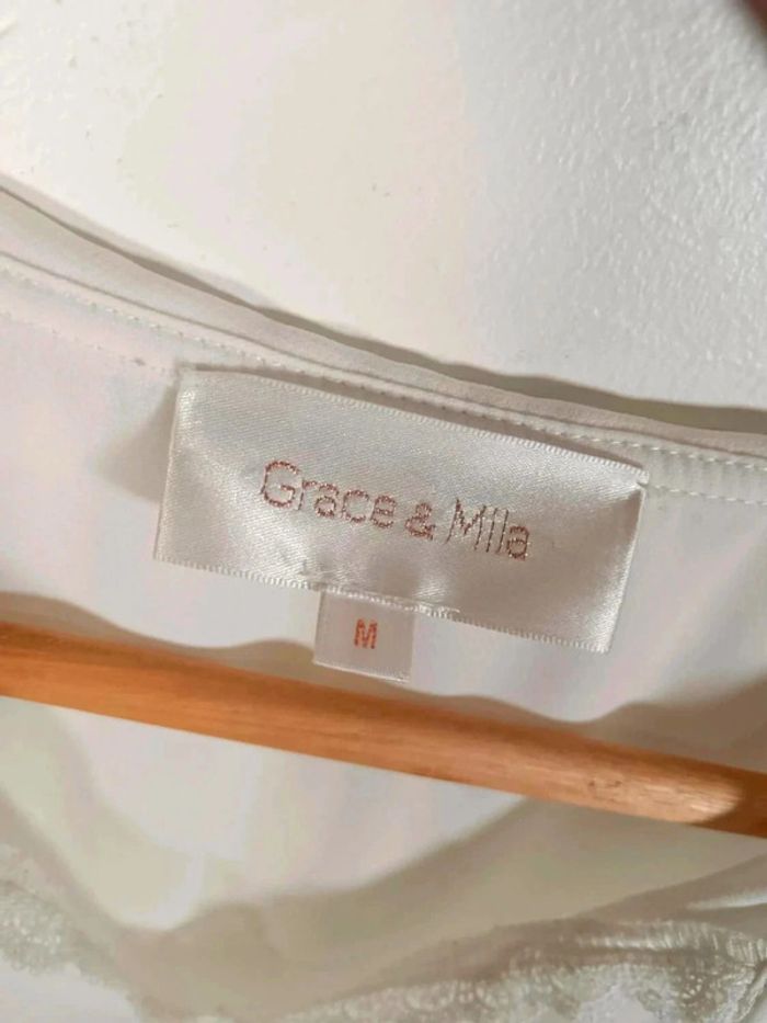 C5 blouse blanche Grace & Mila M - photo numéro 3