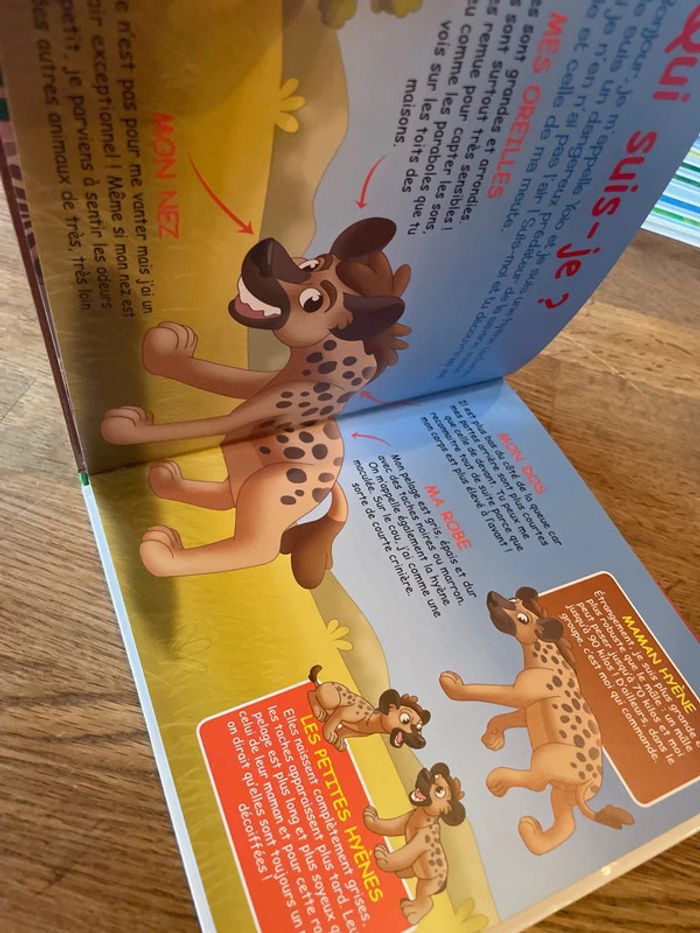 Livre Altaya Le monde des animaux Sauvages Animaux de la savane Le hyène - photo numéro 7