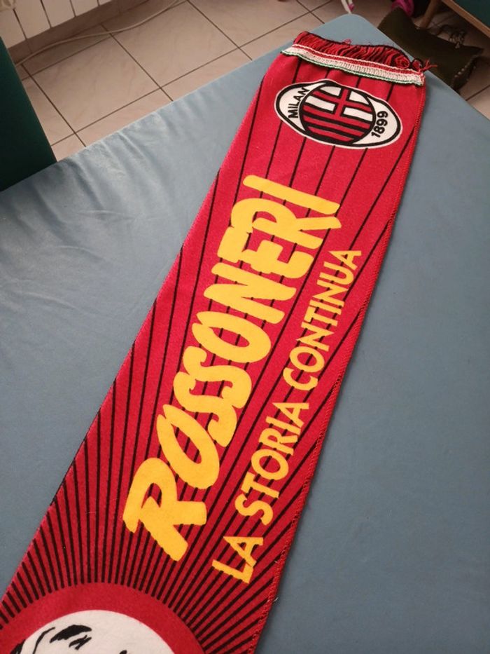 Écharpe foot ultra milan ac Italie italia - photo numéro 4