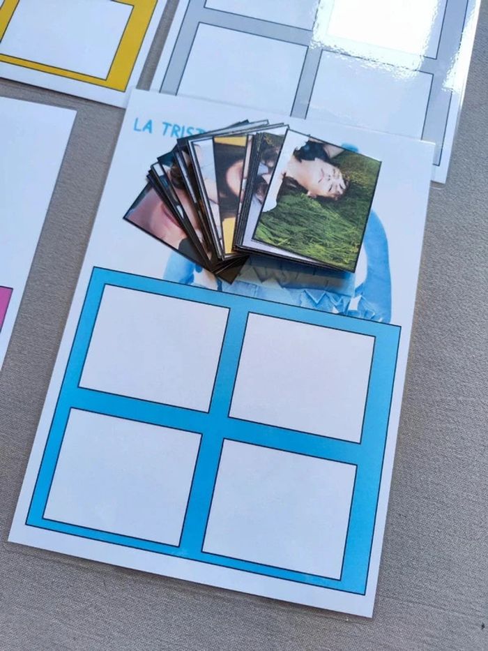 Reconnaître les émotions, la couleur des émotion Montessori - photo numéro 12