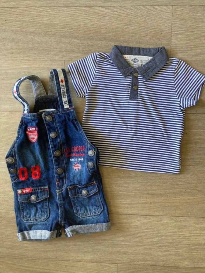 Salopette courte + polo