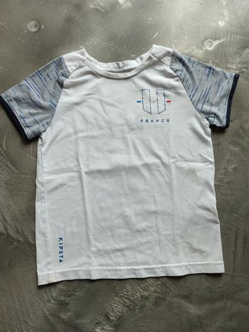 T-shirt kipsta 6 ans blanc Lilian