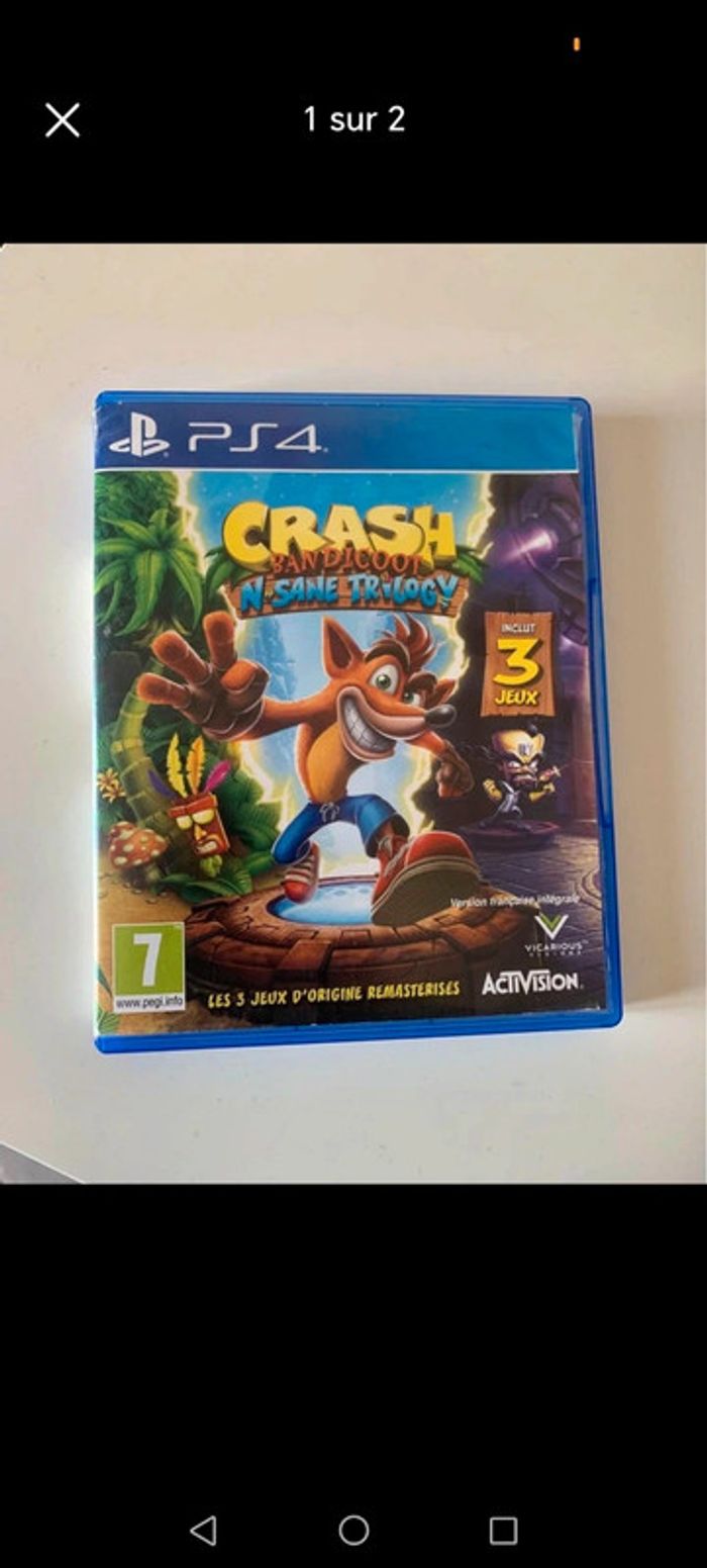 Crash bandicoot triology - photo numéro 2