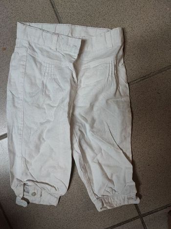 Pantallon blanc