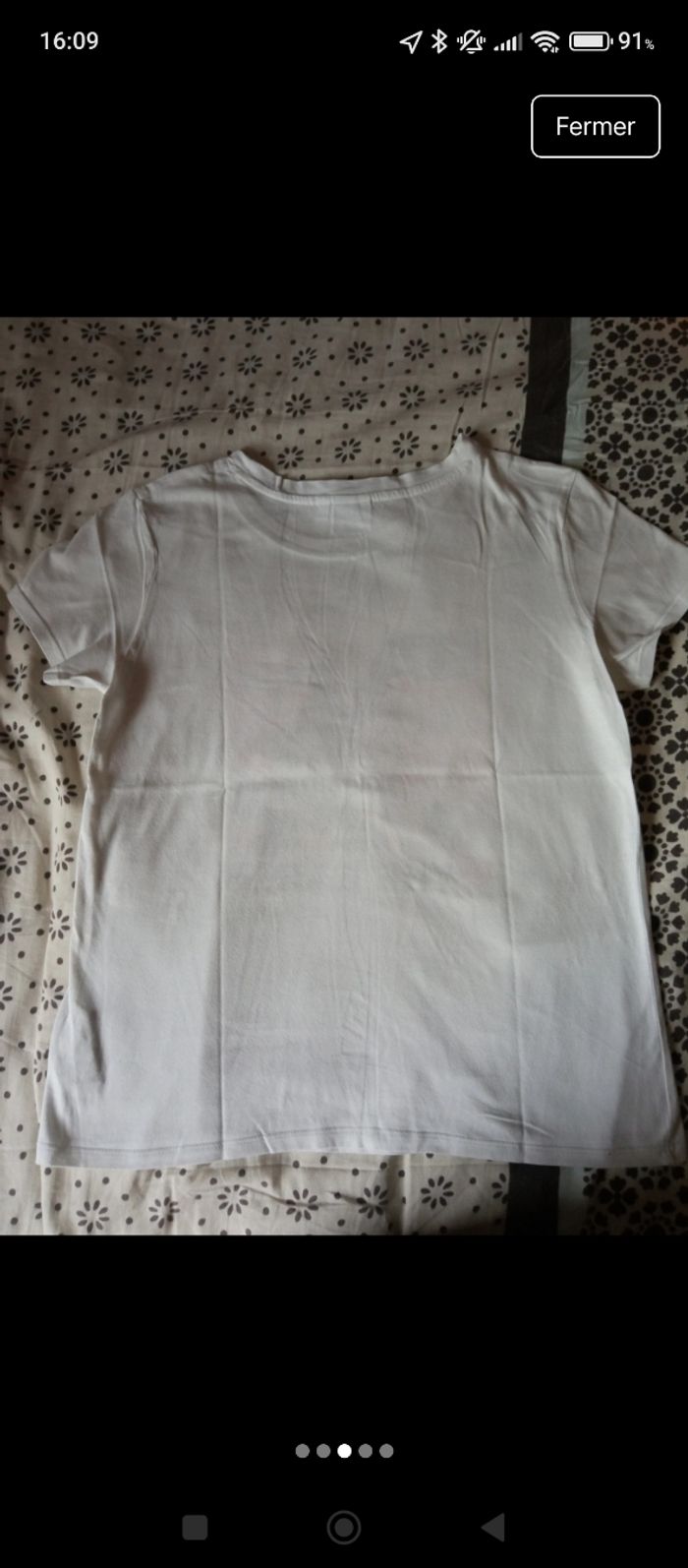 T-shirt blanc Minnie et Mickey - photo numéro 3