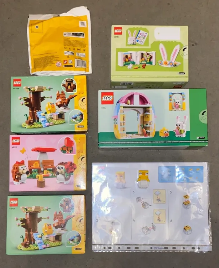Lot Lego X7 30690 + 40709 + 40682 + 40764 + 40711 + Chick in Egg NEUF - photo numéro 2
