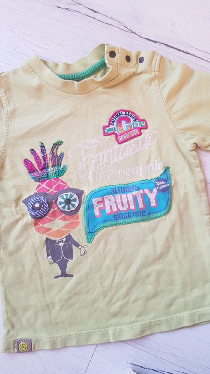 Ensemble 3 pièces estival garçon 4ans catimini zara - photo numéro 4