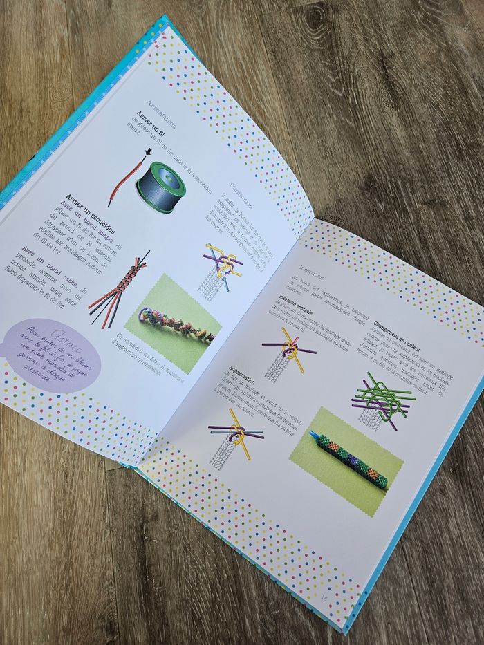 livre Mes créations : scoubidous - photo numéro 4