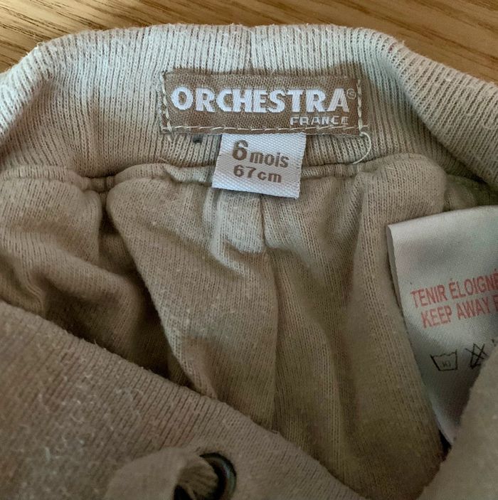 Pantalon 6 mois garçon Orchestra - photo numéro 3