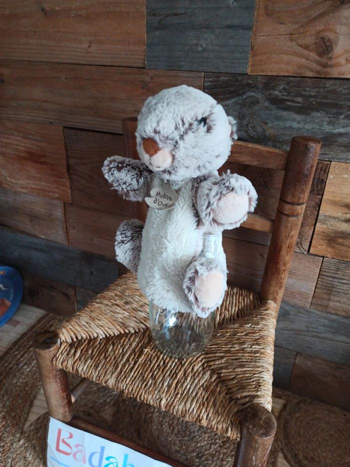 peluche marionnette marmotte histoire d'ours tbe - photo numéro 5
