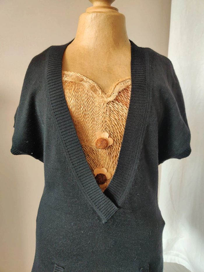 Pull long noir - photo numéro 2