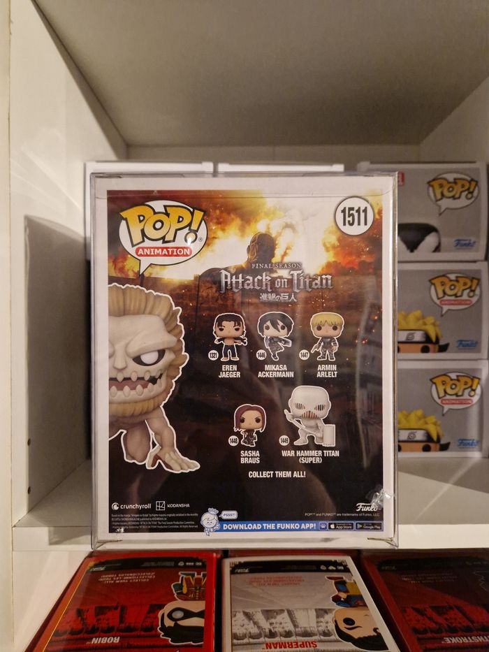 Funko pop SNK Jaw Titan - photo numéro 3