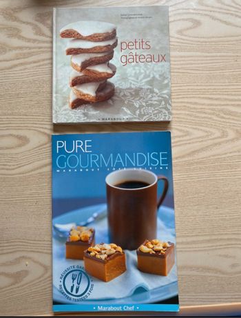 Lot livres cuisine gâteaux