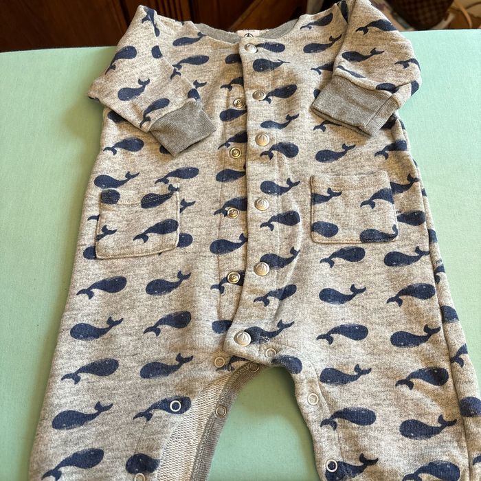 Vends combinaison petit bateau 6 mois très bon état