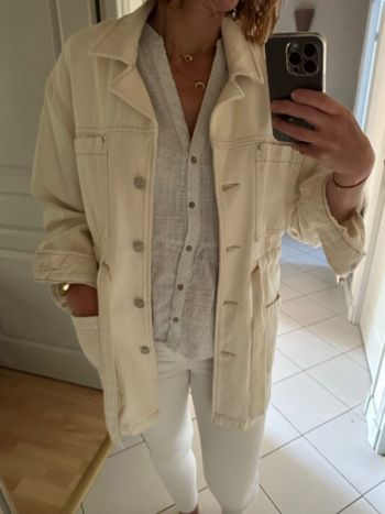 Veste en jean mango XS 34
