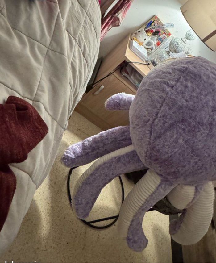 Grande peluche pieuvre - photo numéro 2