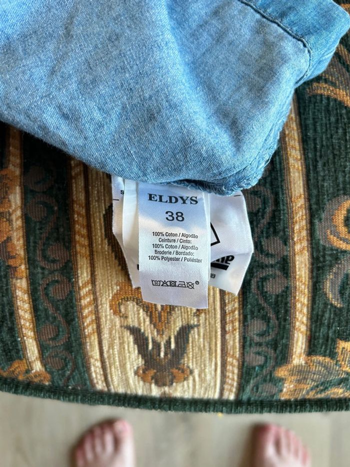 Robe en jean bleu Eldys taille 38 - photo numéro 3