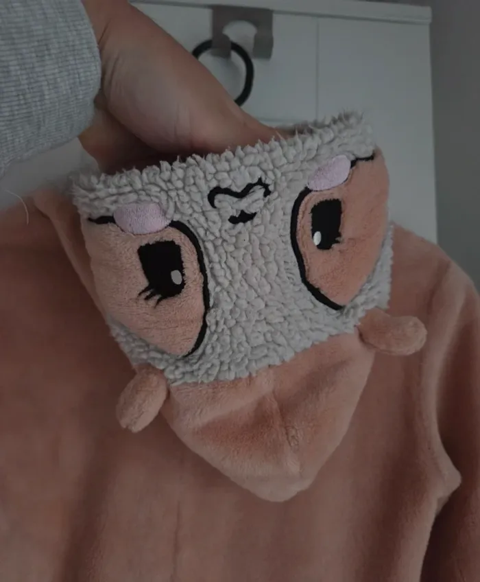 Pyjama combinaison chaud fille taille 8 ans - photo numéro 3