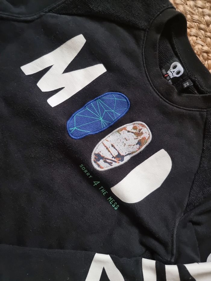 Sweat noir ikks 6 ans - photo numéro 3