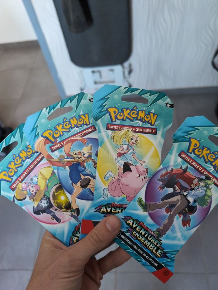 Artset ev9 - pokémon aventures ensemble