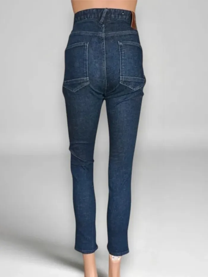 Jean Scotch & Soda coupe skinny 7/8iem ,taille haute ,stretch - photo numéro 2