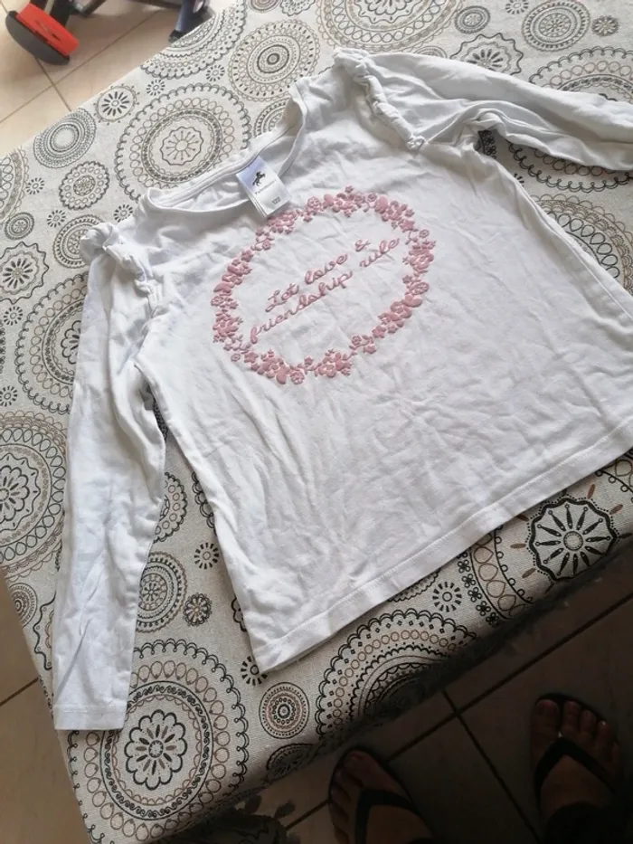 T-shirt manches longues Palomino 122cm
