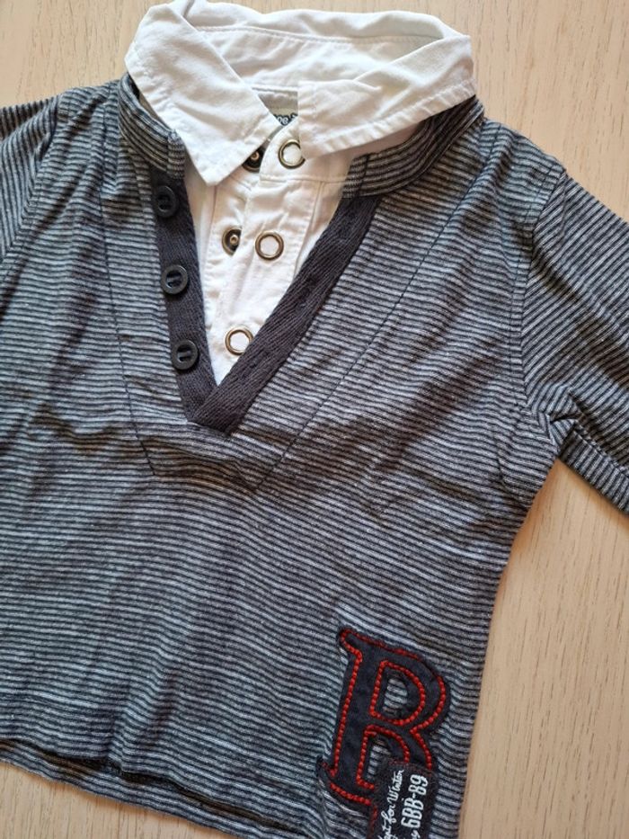 Ensemble salopette et polo - photo numéro 2