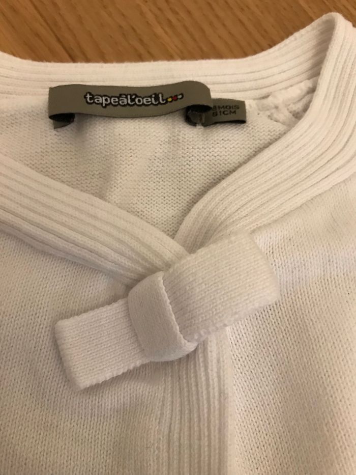 Gilet blanc à manches courtes - photo numéro 2