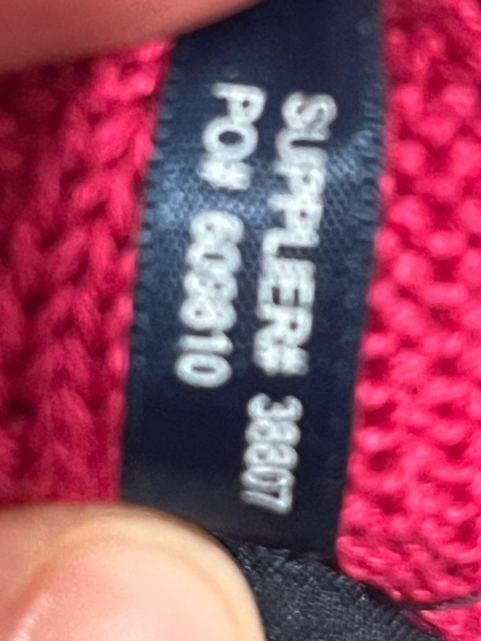 Pull à torsades fushia Ralph Lauren L - photo numéro 7