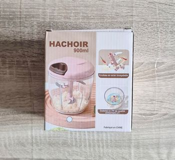 Hachoir manuel multifonction 900ml - NEUF